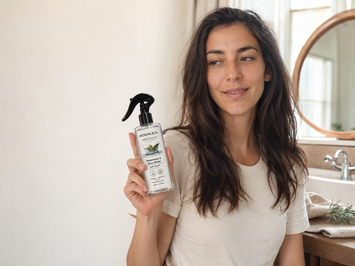 Rosalica Rosemary and Rice Water Hair Tonic