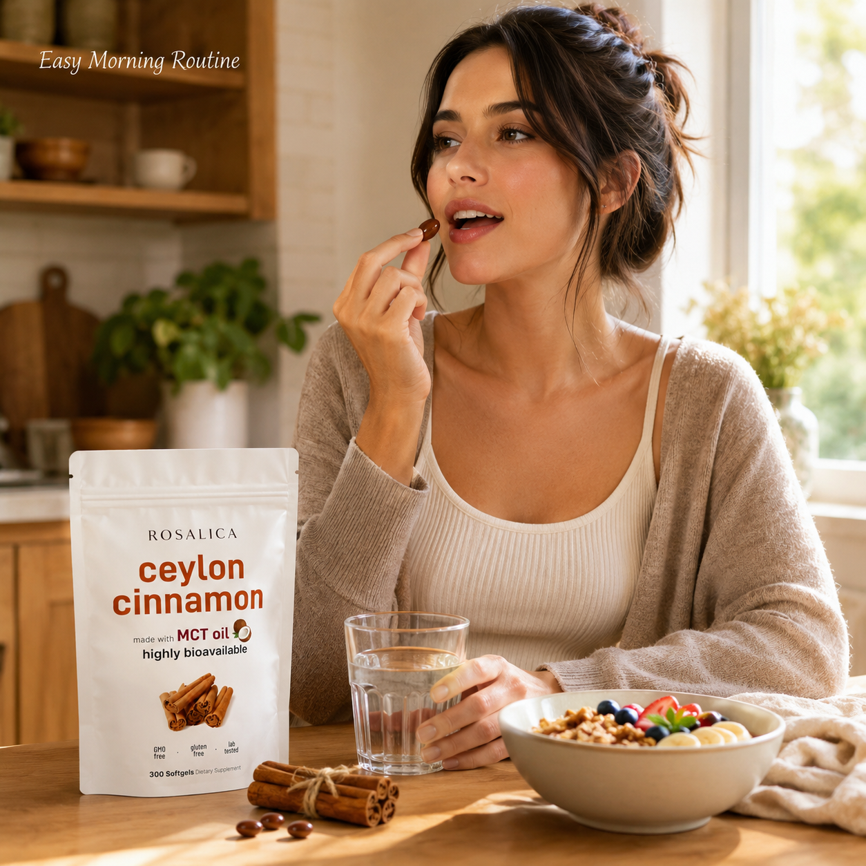 Rosalica Ceylon Cinnamon Softgels