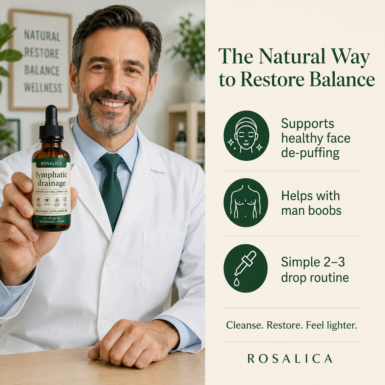 Rosalica Lymphatic Drainage Drops