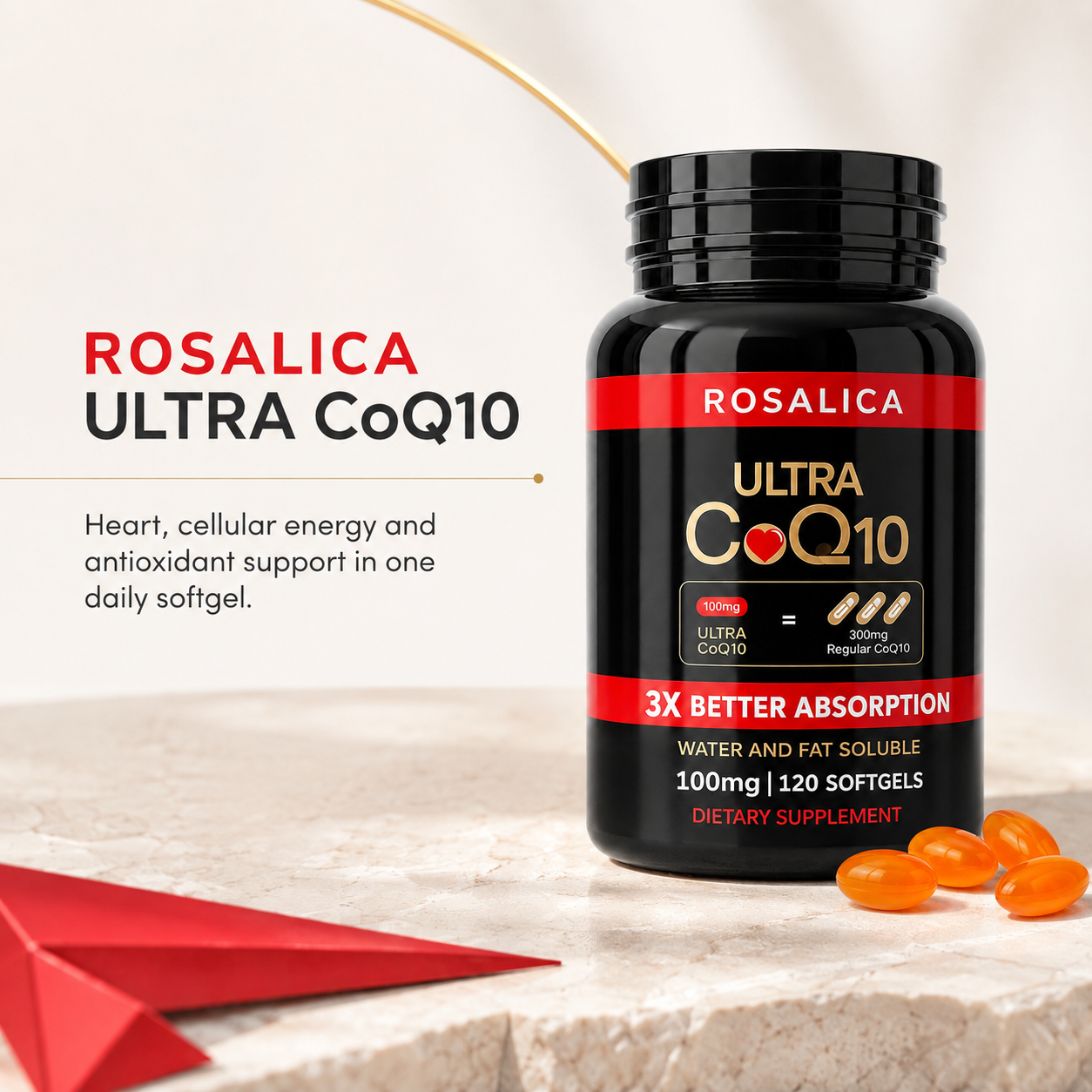 ROSALICA Ultra CoQ10 100mg