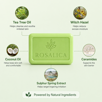 Rosalica Tea Tree Antifungal Soap