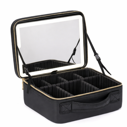Rosalica LED Mirror Travel Makeup Case