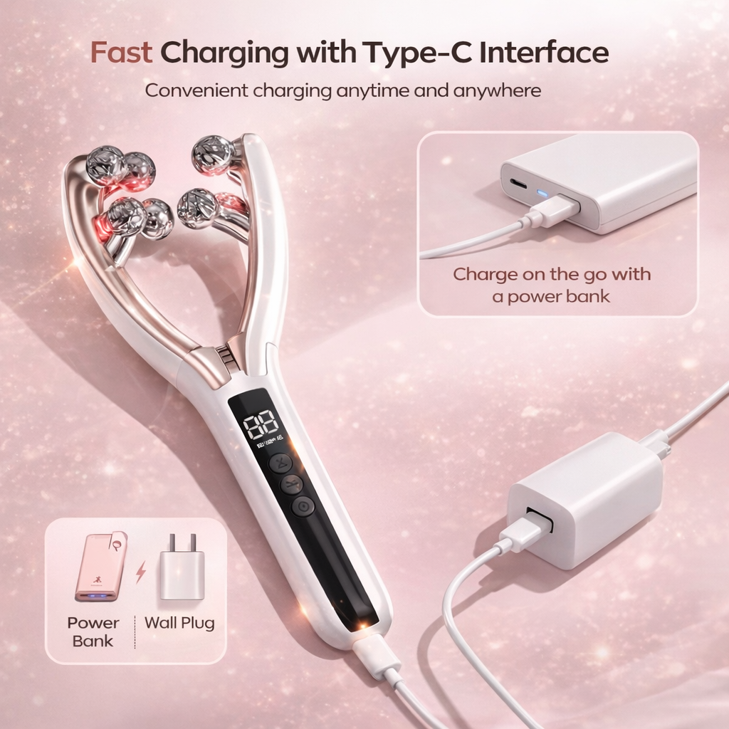 Rosalica V-Shape Microcurrent Facial Massager