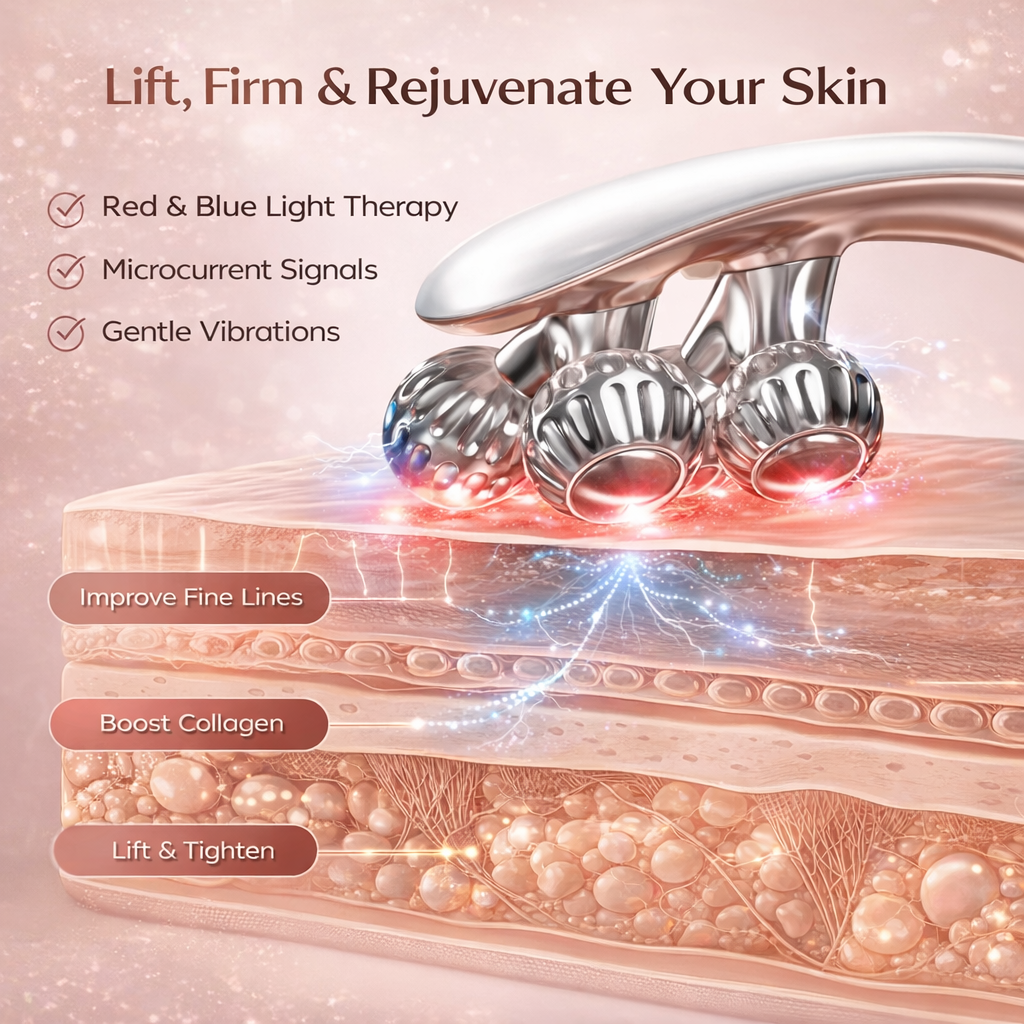 Rosalica V-Shape Microcurrent Facial Massager