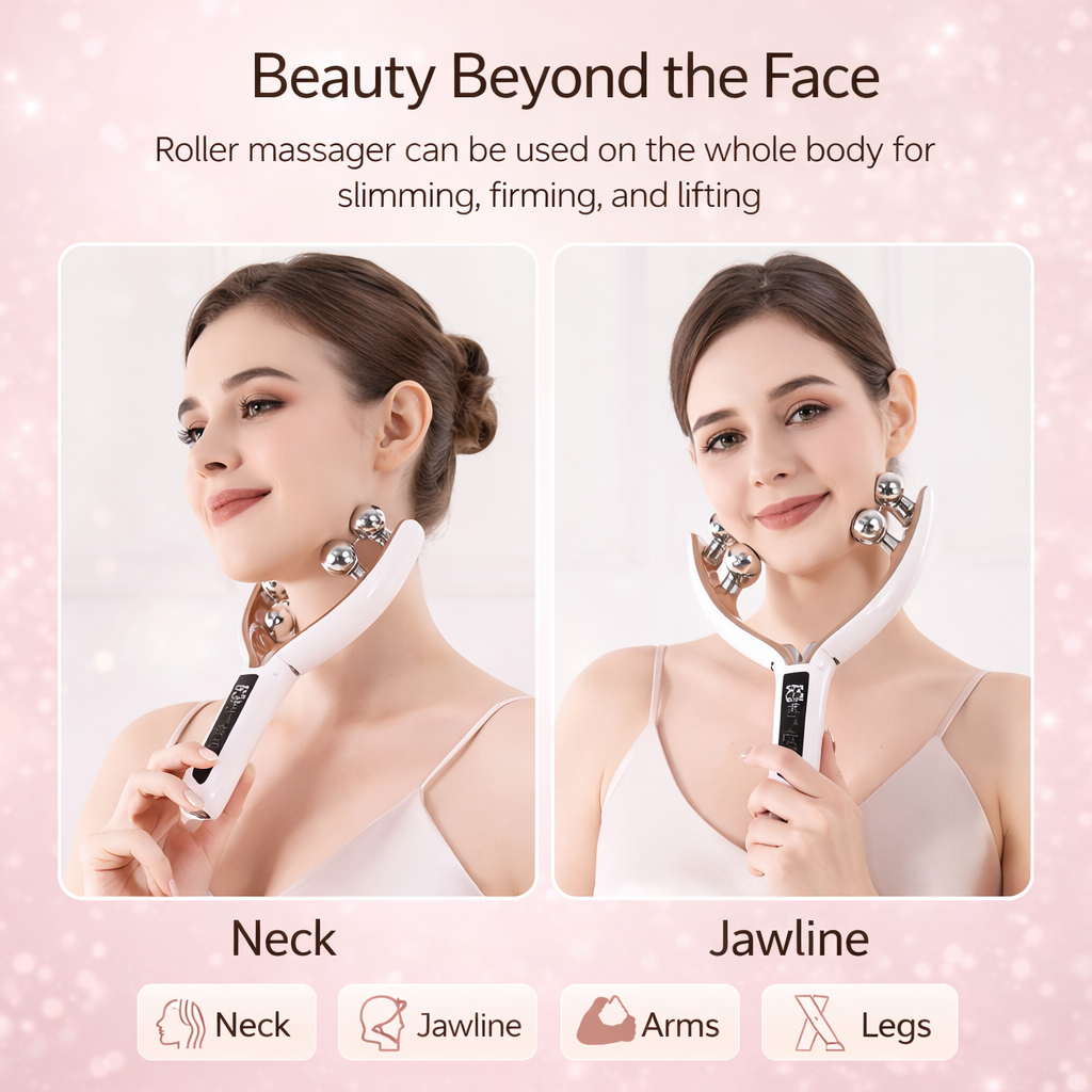 Rosalica V-Shape Microcurrent Facial Massager