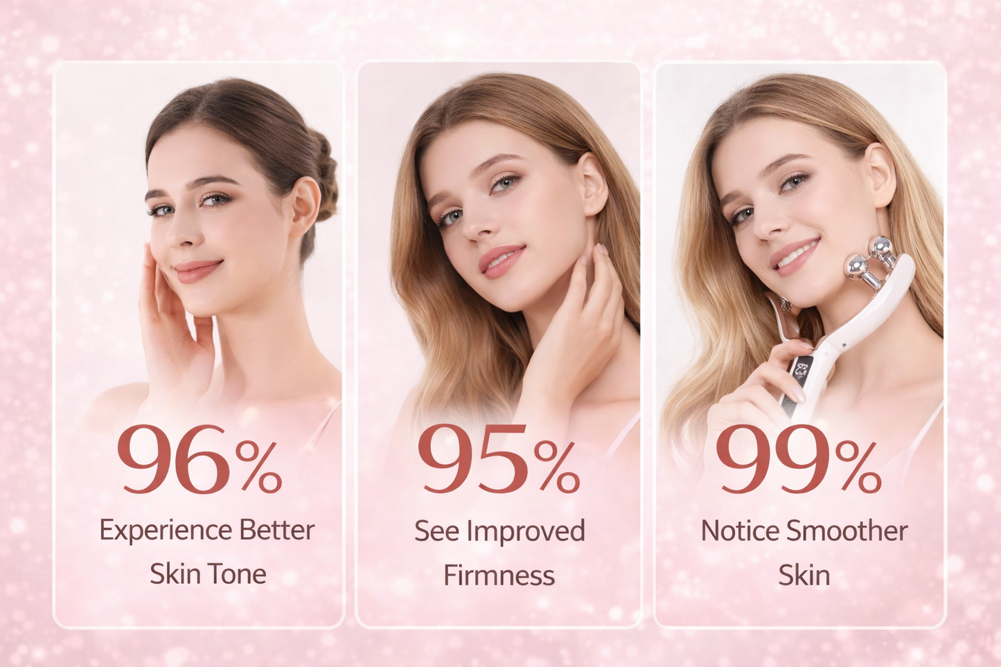 Rosalica V-Shape Microcurrent Facial Massager