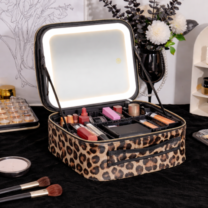Rosalica LED Mirror Travel Makeup Case