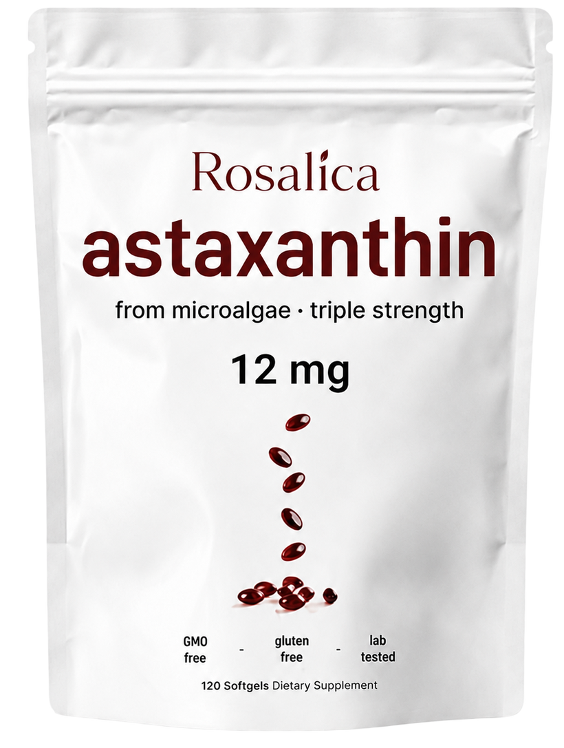 Rosalica Astaxanthin product pouch