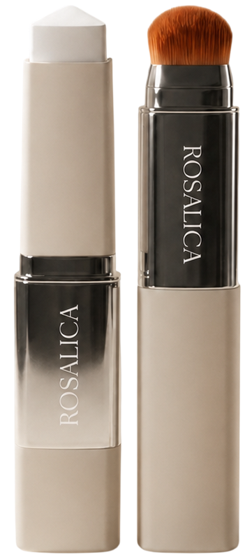 Regular foundation makes you choose. Rosalica adapts as you blend.