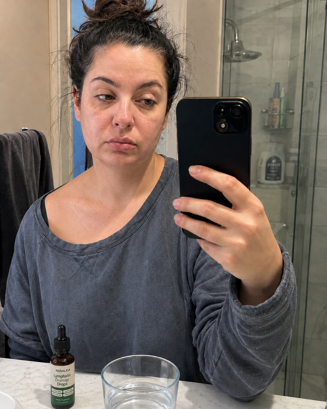 Before using Rosalica Lymphatic Drainage Drops