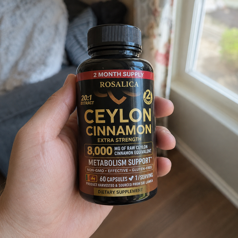 Customer with capsule routine