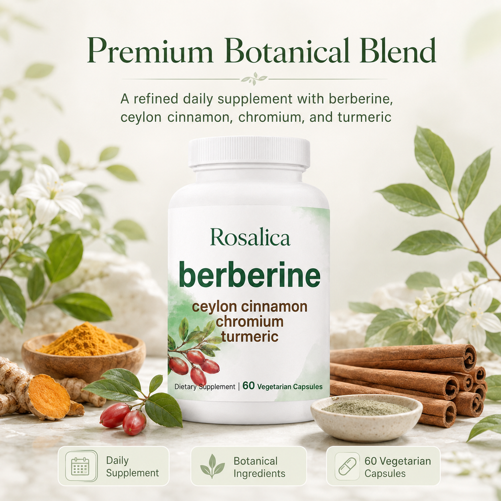 Rosalica Berberine Complex bottle