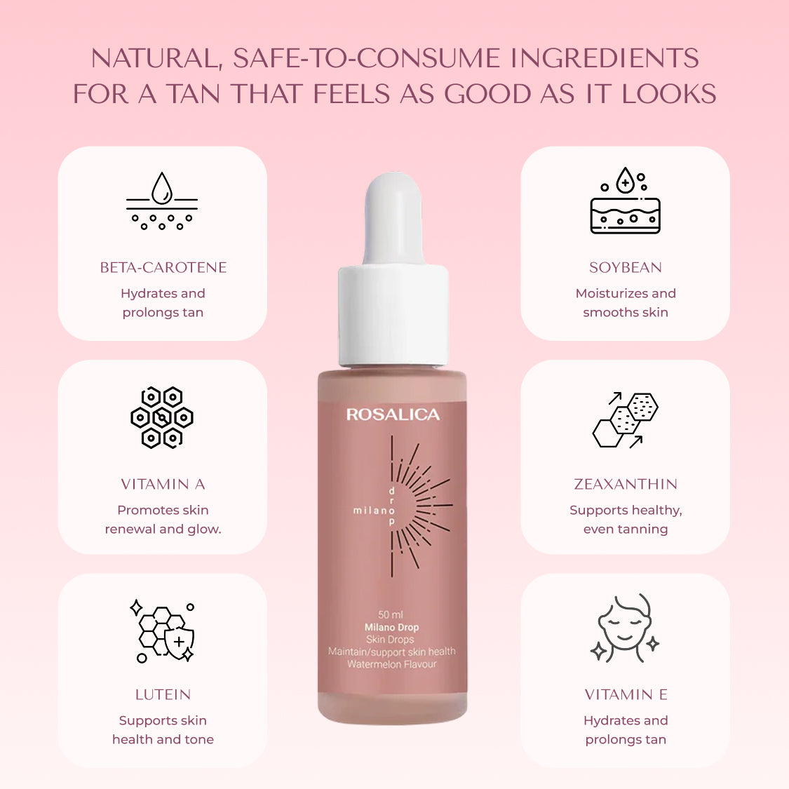 Rosalica Tanning Drops