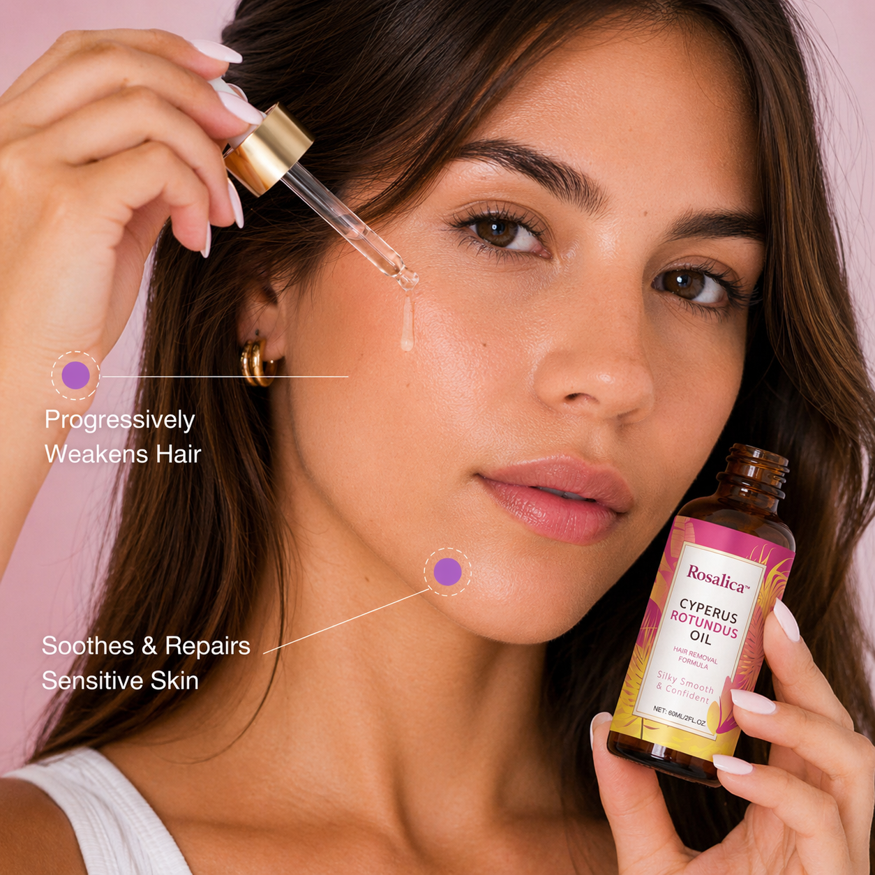 Cyperus Rotundus Oil Hair Reduction Formula
